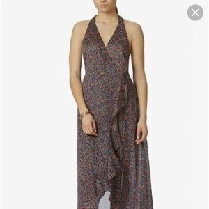 Avec Les Filles halter/wrap dress